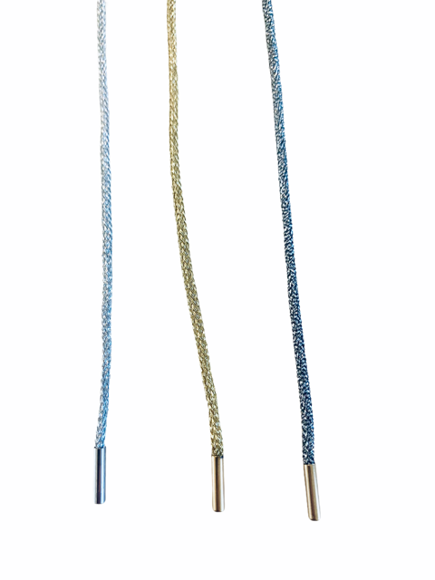 LUREX METALLIC NECKLACE CORD – Natural stone pony bead bracelets – Gypsy  Petal